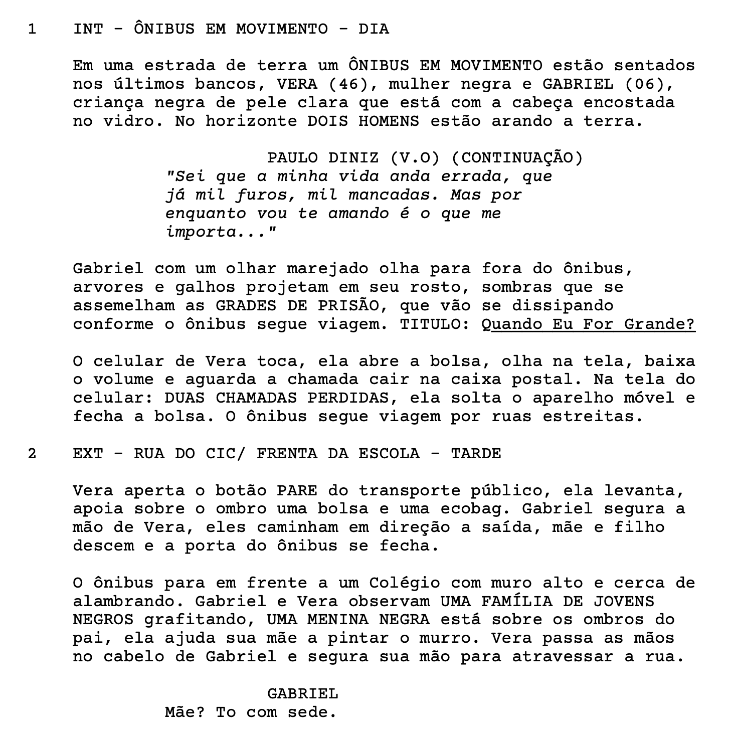 Roteiro