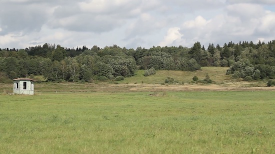 man running shaky cam